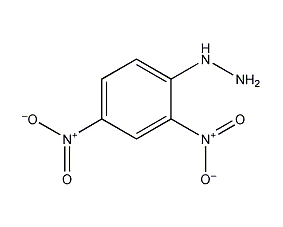 2,4-dinitrophenylhydrazine structural formula