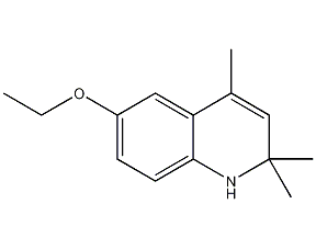 6-ethoxy-2,2,4-trimethyl-1,2-dihydrogenation  Quinoline structural formula