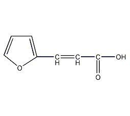 3-(2-furyl)-2-acrylic acid structural formula
