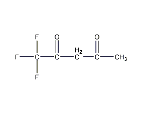 1,1,1-trifluoro-2,4-pentanedione structural formula