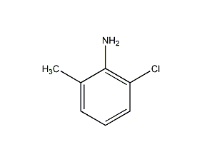 2-Chloro-6-methylaniline structural formula