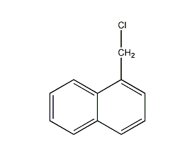1-Chloromethylnaphthalene Structural Formula