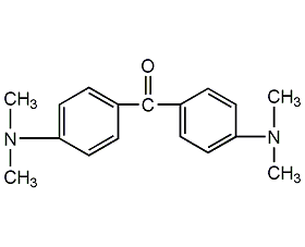 4,4'-tetramethyldiaminobenzophenone structural formula