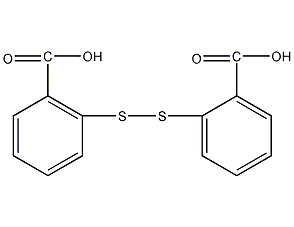 2,2'-Dithiosalicylic Acid Structural Formula