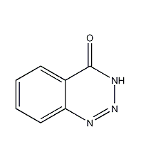 1,2,3-benzotriazine-4(3H)-one structural formula