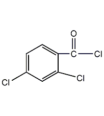 2,4-Dichlorobenzoyl chloride structural formula