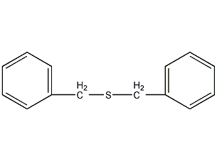 Dibenzyl sulfide structural formula