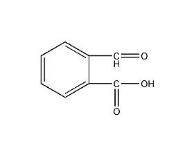 2-Carboxybenzaldehyde Structural Formula