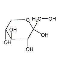 D-(-)-tagatose structural formula