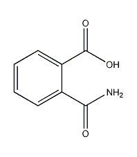 Structural formula of anthranilic acid
