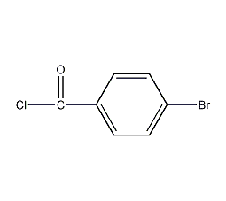 4-bromobenzoyl chloride structural formula