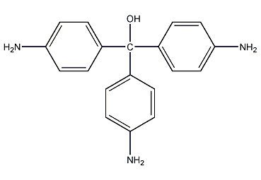 Rose aniline structural formula
