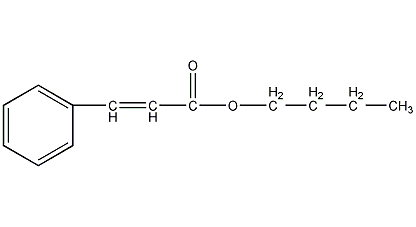 n-butyl cinnamate structural formula