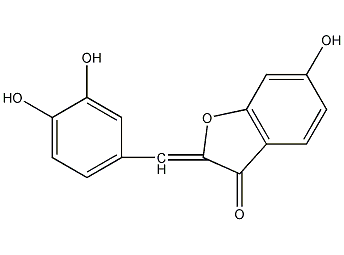 Sulfuretin structural formula