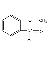 2-Nitroanisole structural formula