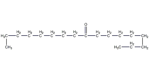 9-heptadecanone structural formula