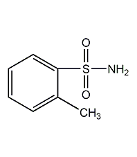 O-toluenesulfonamide structural formula