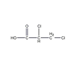 2,3-dichloropropionic acid structural formula