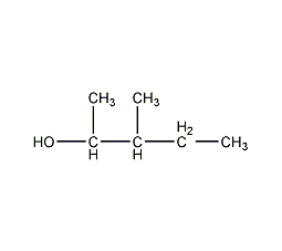 3-methyl-2-pentanol structural formula