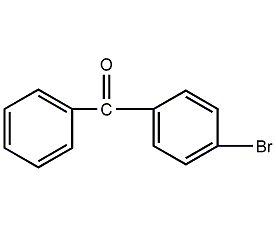 4-bromobenzoylbenzene structural formula