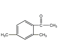 2',4'-dimethylacetophenone structural formula