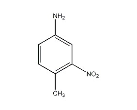 4-methyl-3-nitroaniline structural formula