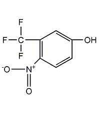 4-nitro-3-(trifluoromethyl)phenol structural formula