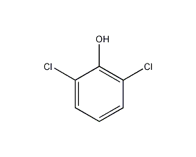 2,6-dichlorophenol structural formula