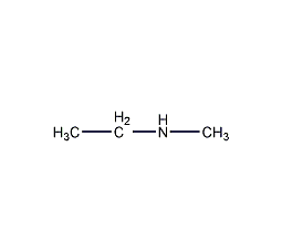 N-ethylmethylamine structural formula