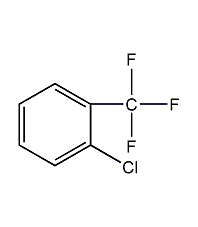 O-chlorotrifluorotoluene structural formula