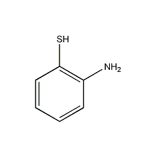 Structural formula of o-aminothiophenol