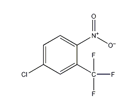 5-chloro-2-nitrotrifluorotoluene structural formula