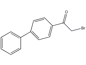 2-Bromo-4'-phenylacetophenone structural formula