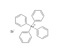 Structural formula of tetraphenylarsenium bromide