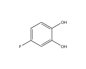 4-fluorocatechol structural formula