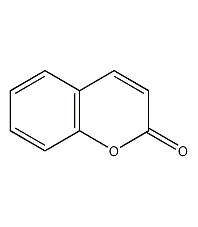 Structural formula of o-naphthalene