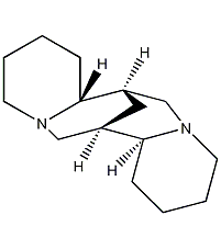 (-)-cytisine structural formula