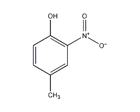 2-nitro-p-cresol structural formula