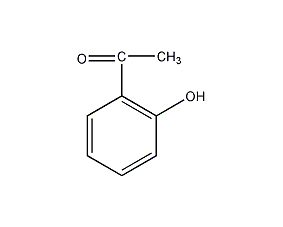 O-hydroxyacetophenone structural formula