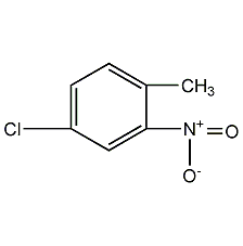 4-chloro-2-nitrotoluene structural formula