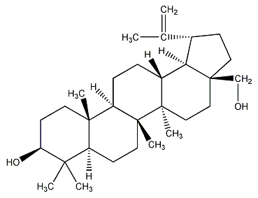 Betulin structural formula