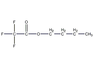 N-butyl acetic acid trifluoro structural formula