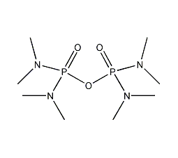 Structural formula of octamethylphosphon