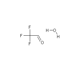 Trifluoroacetaldehyde structural formula