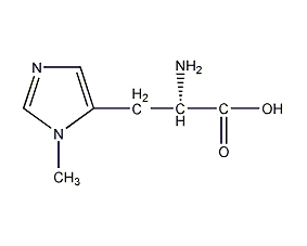 3-methyl-L-histidine structural formula