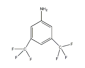 2,4-bis(trifluoroethyl)aniline structural formula