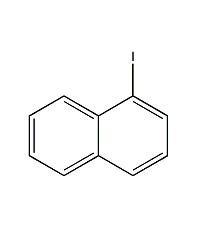 1-iodonaphthalene structural formula