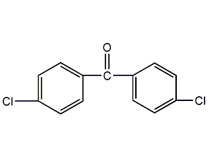 Dichlorobenzophenone structural formula