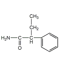 2-phenylbutanamide structural formula