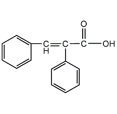 α-Phenylstyrene acid structural formula